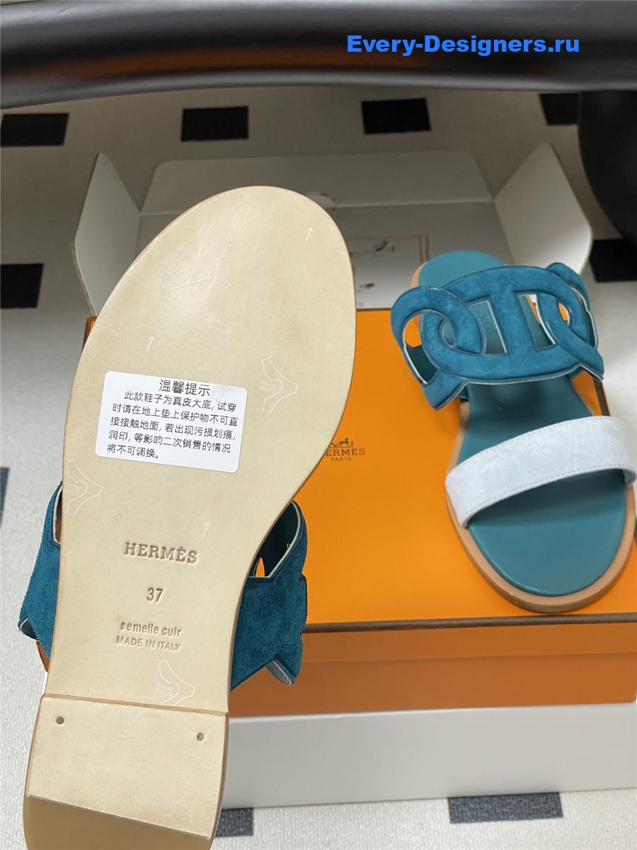 H**me5 green lagune sandal