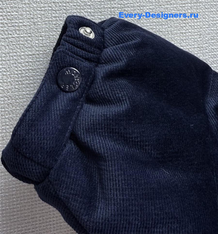 Moncler Navy Women Barante Down Jacket