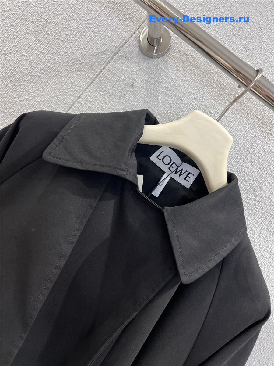 L0ew* cropped trench jacket