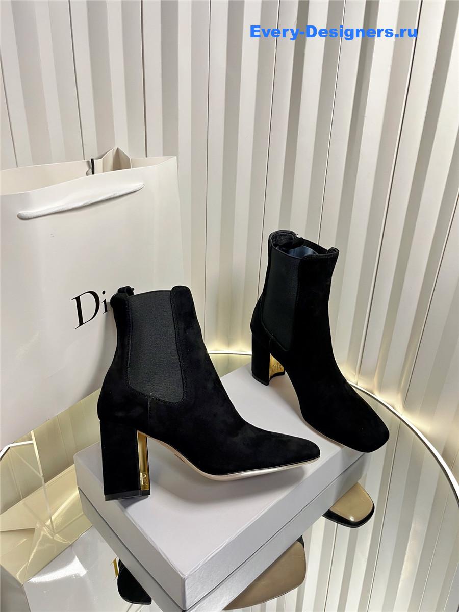 D10r black d-town chunky heel boots