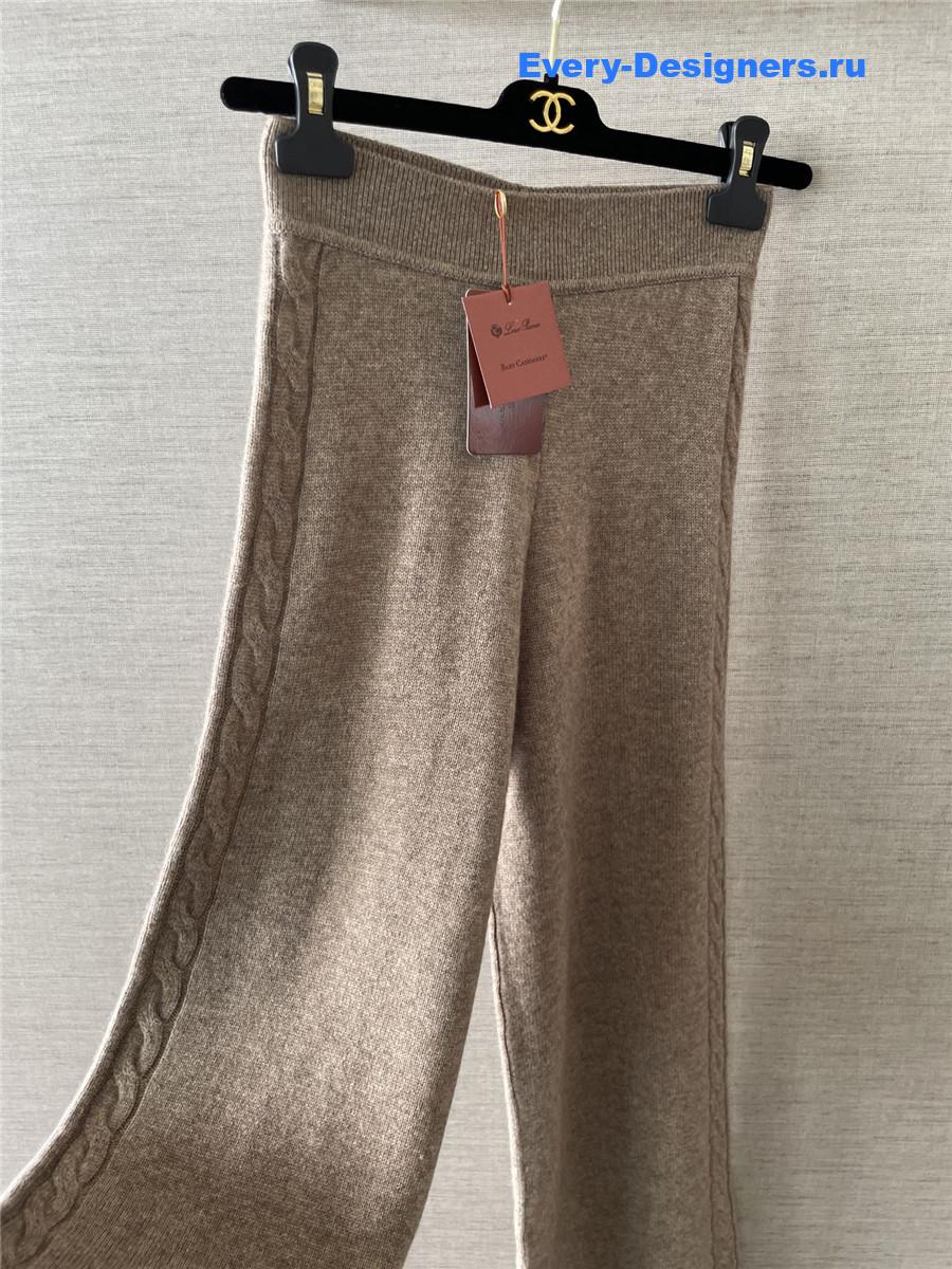 L0r0 P1ana cashmere beige set