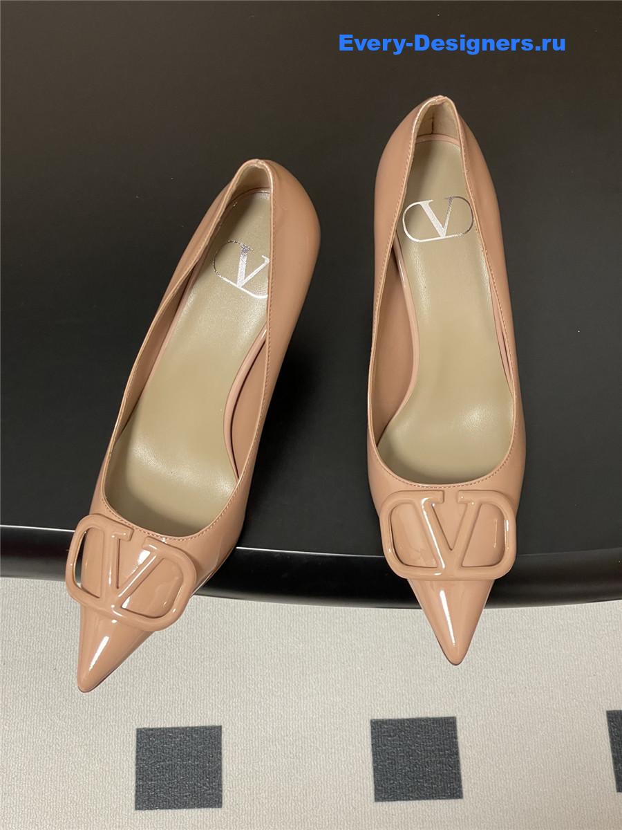 Va1e*ntin0 garavani vlogo signature pink pump