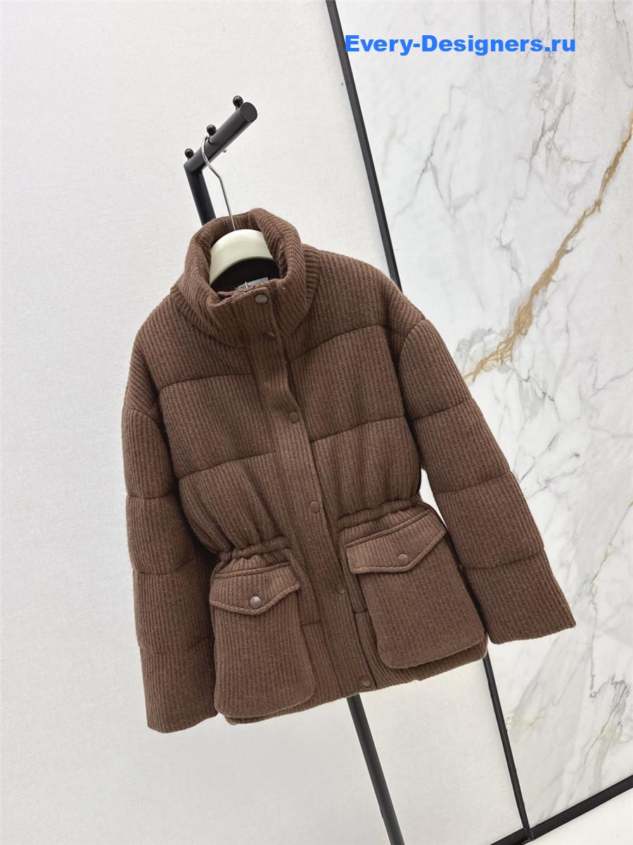 BC Camel Stand Collar Goose Down Coat