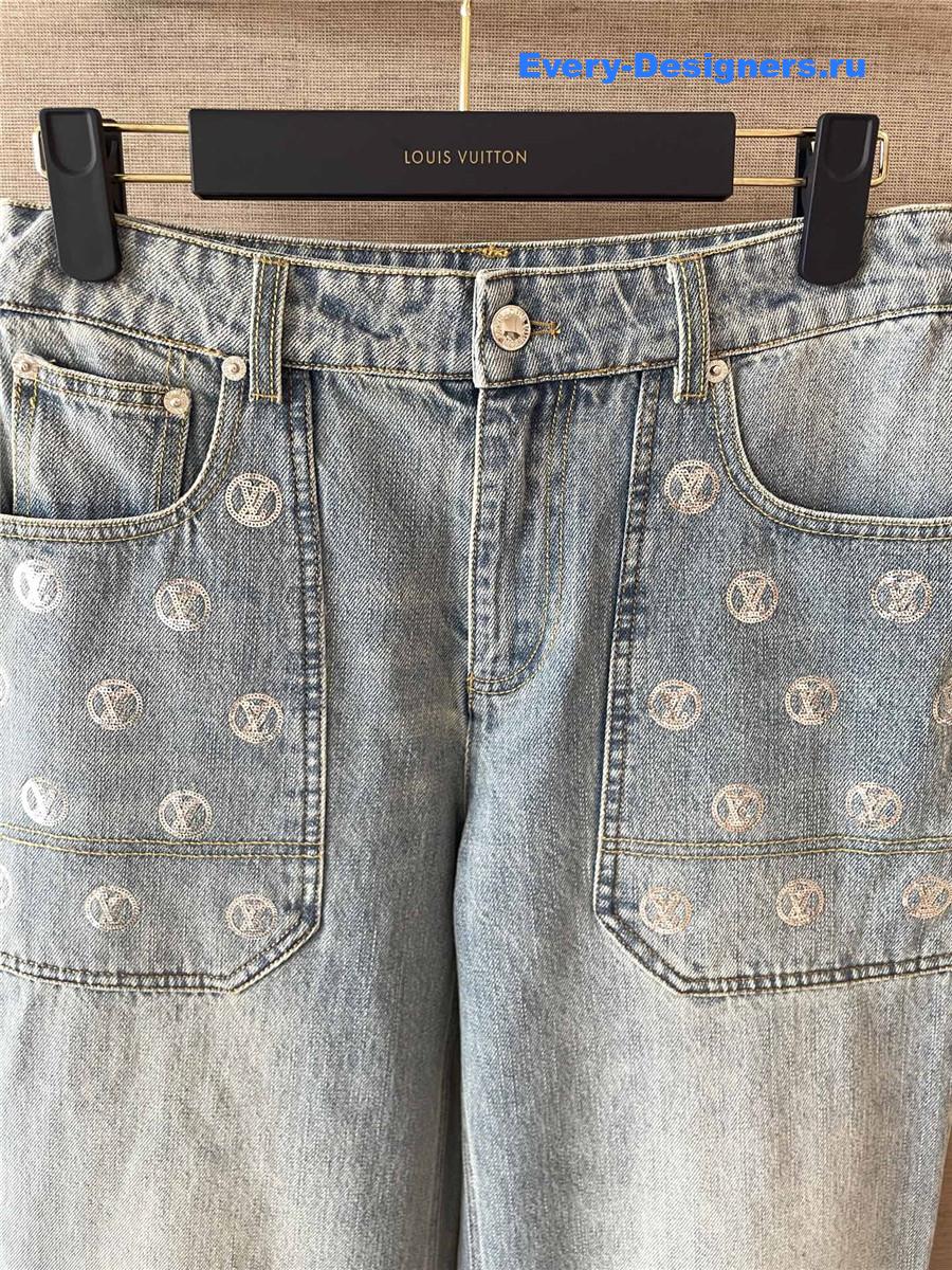 l0vis Vvtt0n signature sequin slim-fit jeans