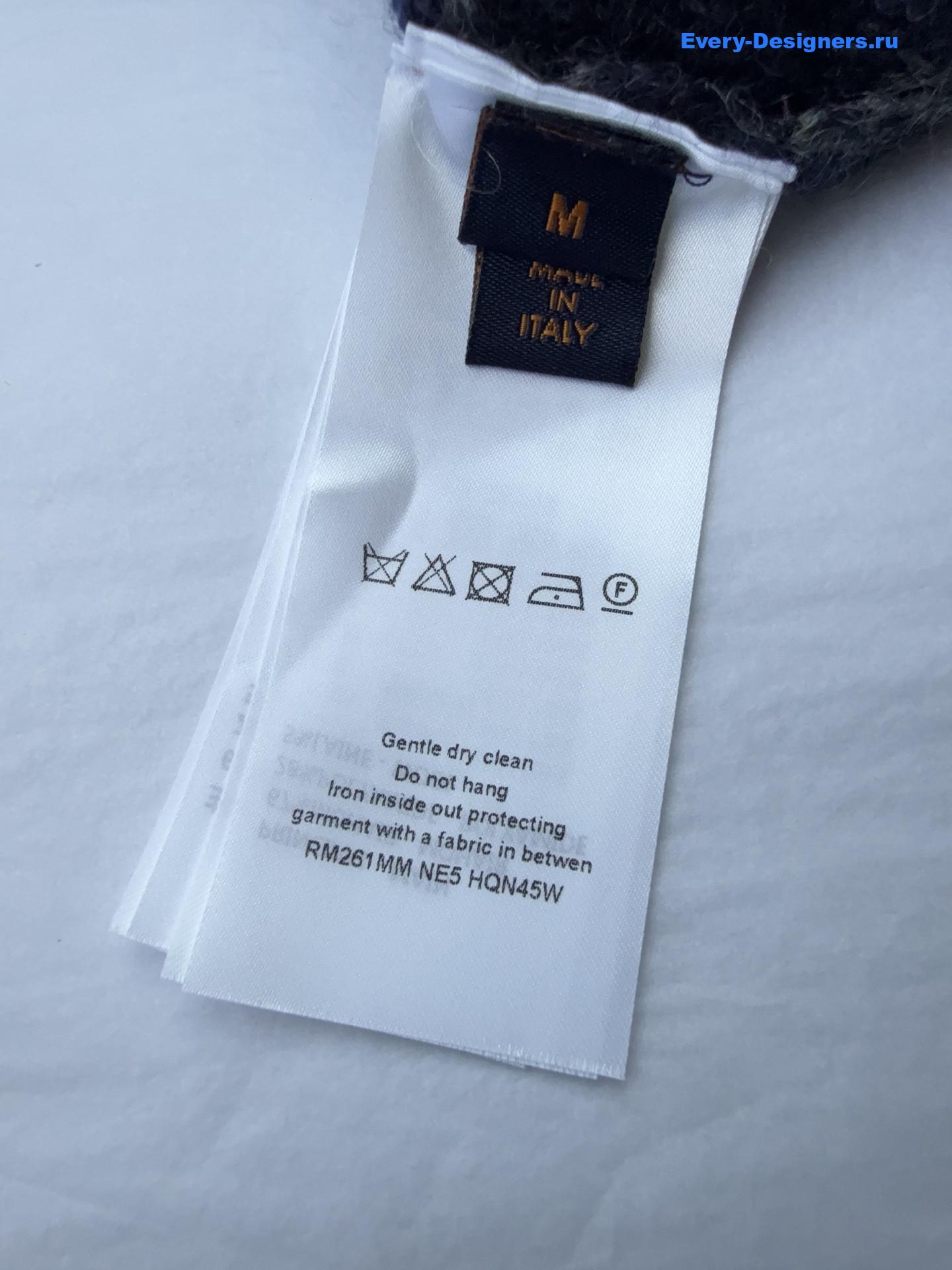 l0vis Vvtt0n monogram mohair cardigan