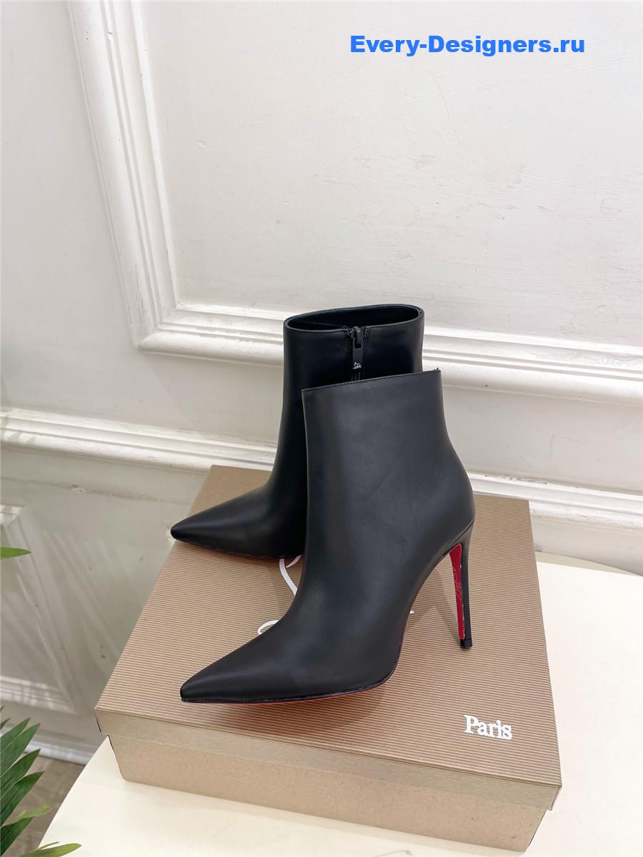 Chr1st1an louboutin so kate black leather boot
