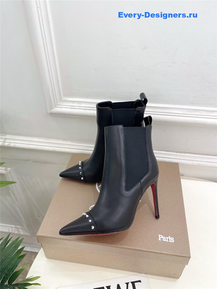 Chr1st1an louboutin banjo spiked cap boot