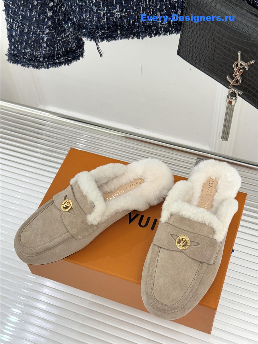 l0vis Vvtt0n beige soho open back loafer