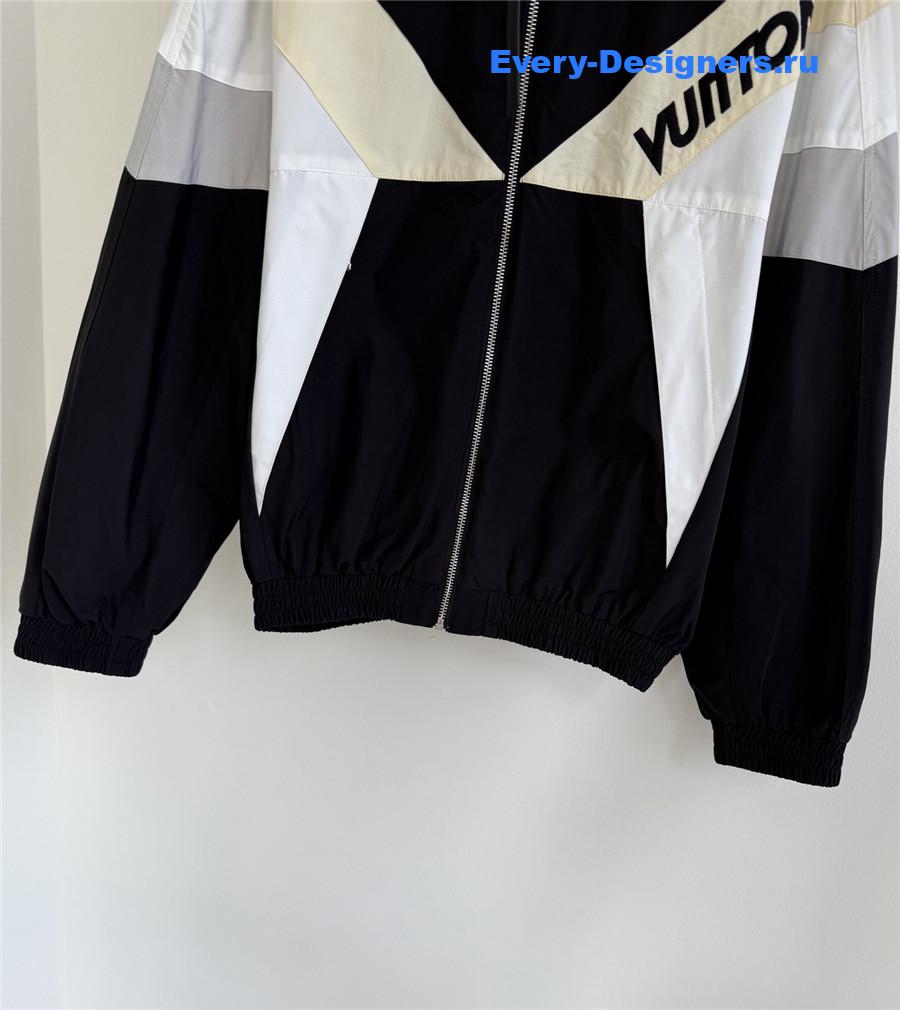 l0vis Vvtt0n color-blocked windbreaker